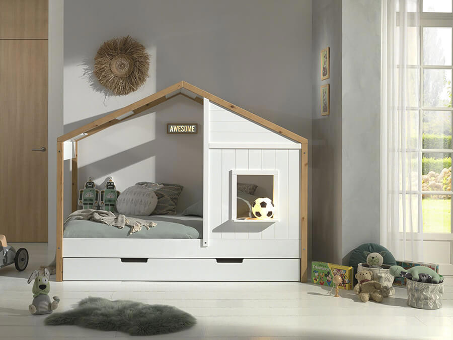 Hausbett Babs 1 Fenster 3