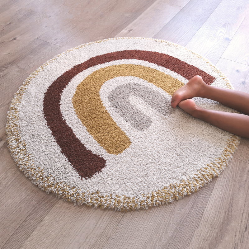 Teppich Bohemian Rainbow Braun 3