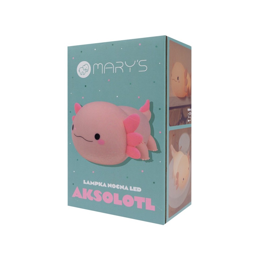 Lampe Axolotl Rosa 11