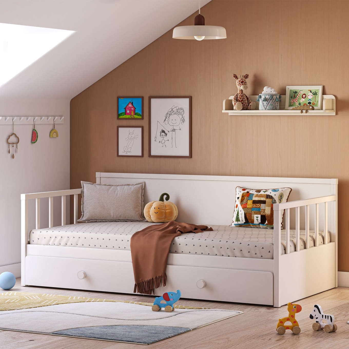 Bett Elegance Day mit Ausziehkasten 3