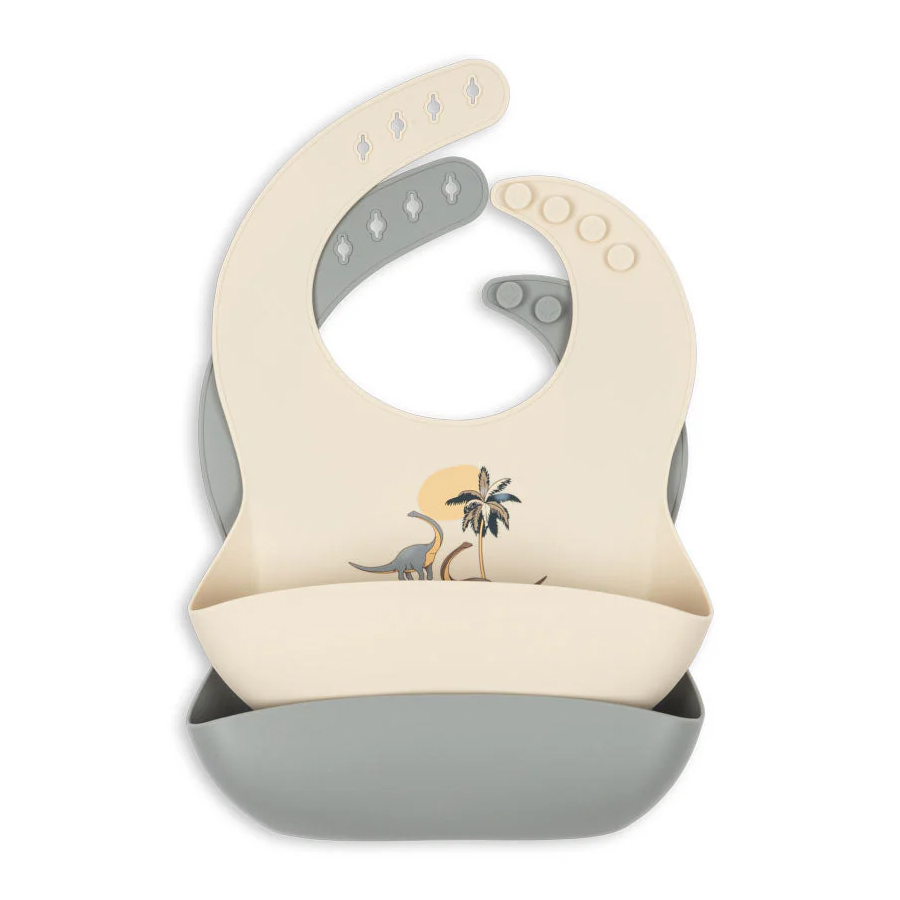 Lätzchen 2er Set Dino 1