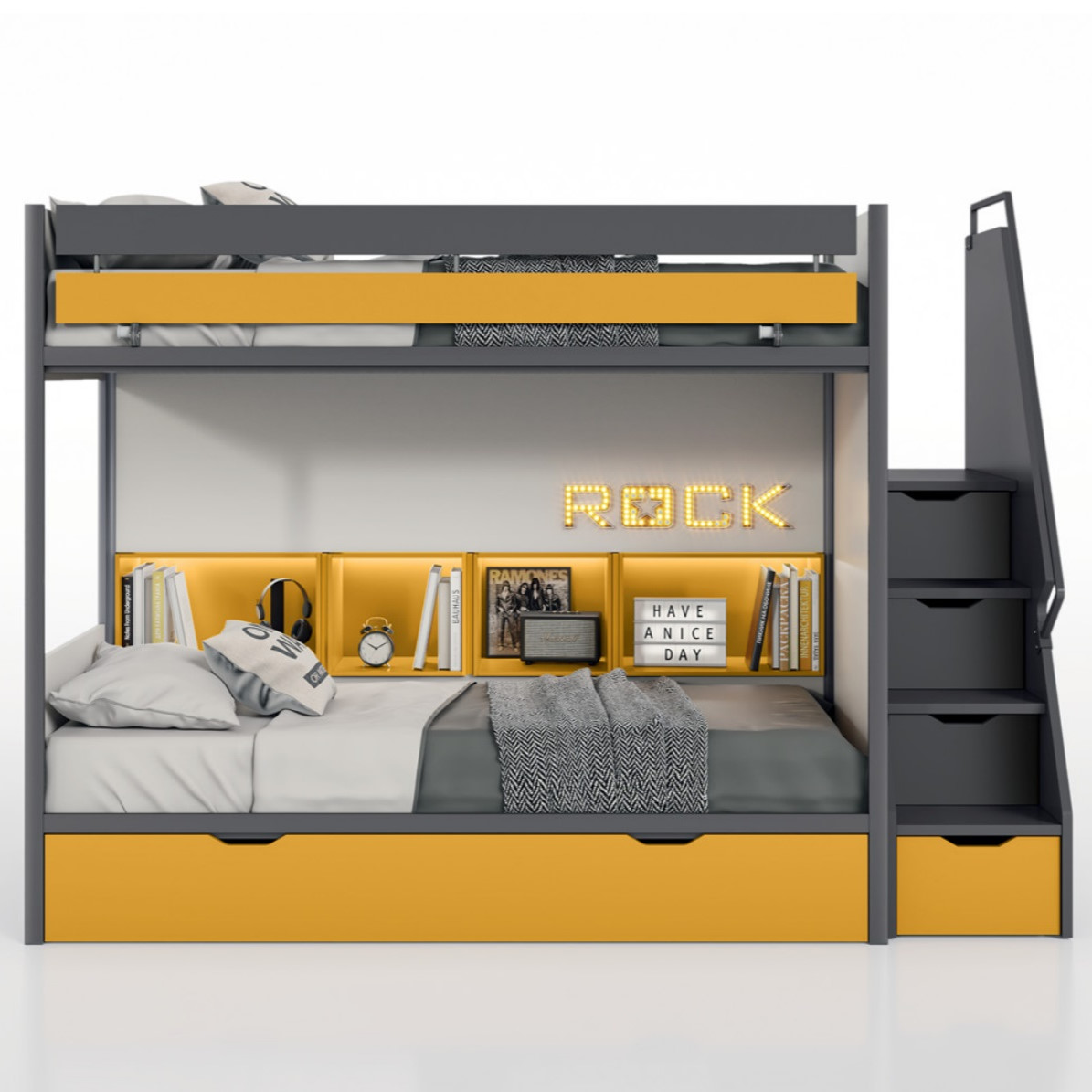 Etagenbett Sky mit Ausziehbett #2