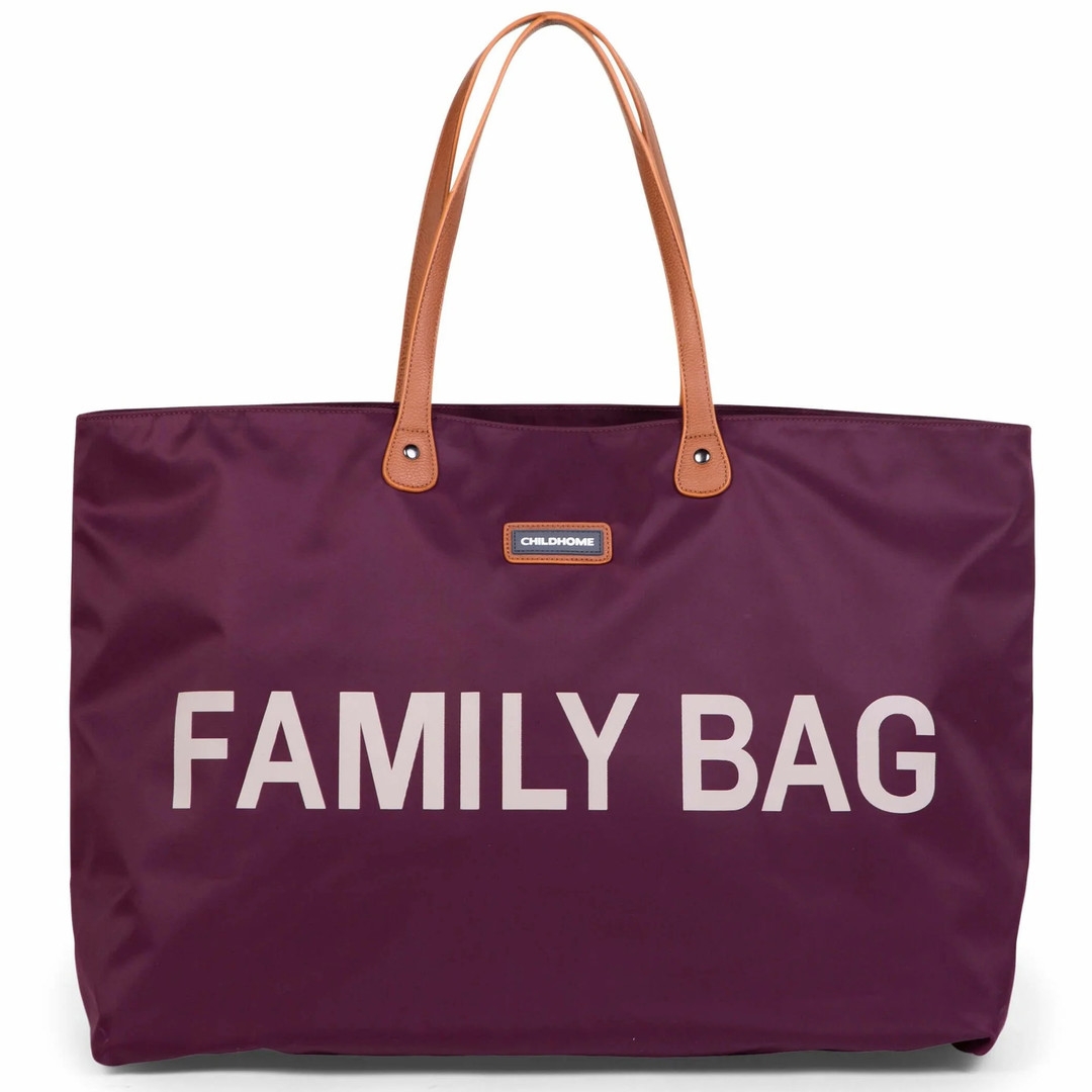 Family Bag Aubergine 1