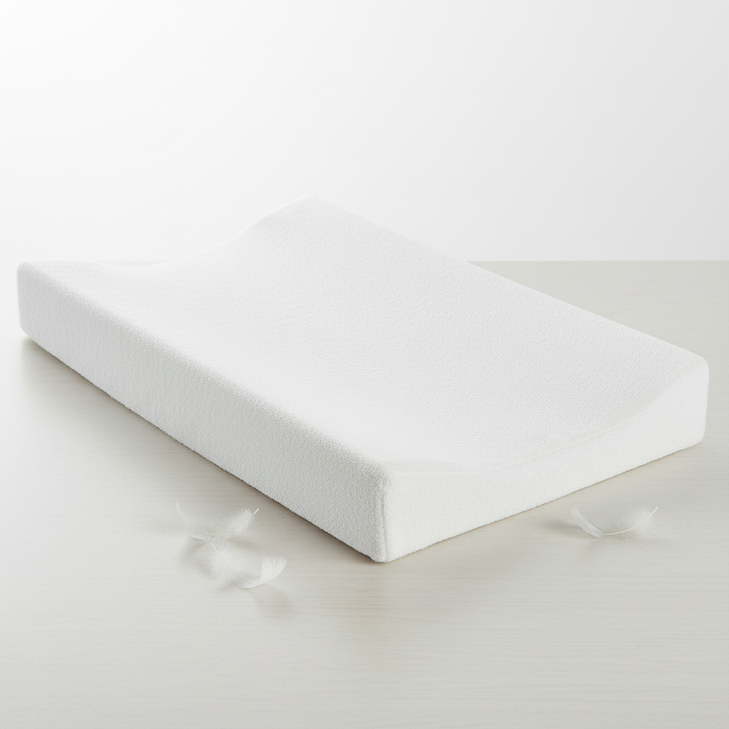 Wickelkissenbezug Frottée Weiss 3