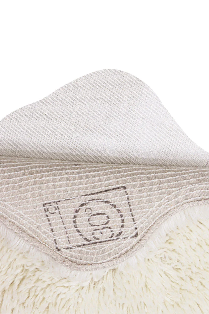 Teppich Woolly Weiss 6