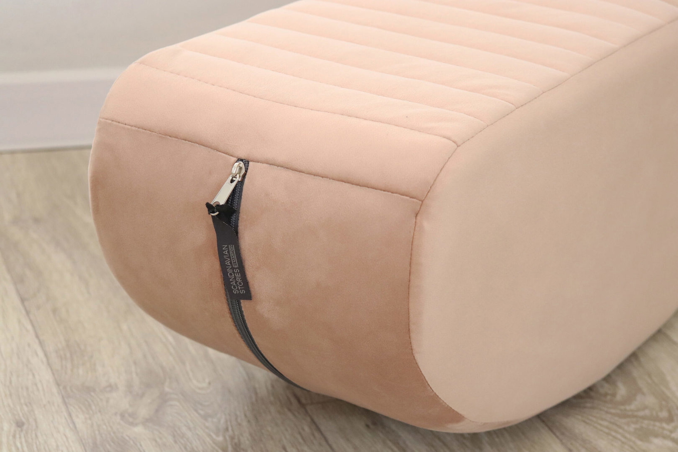 Hocker Rockme Velvet Pfirsich 7