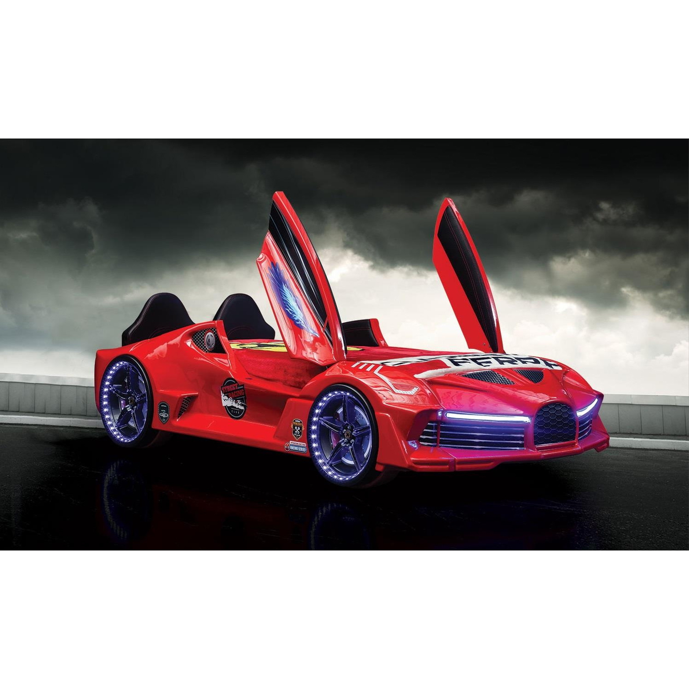 Autobett Speedster Rot 6