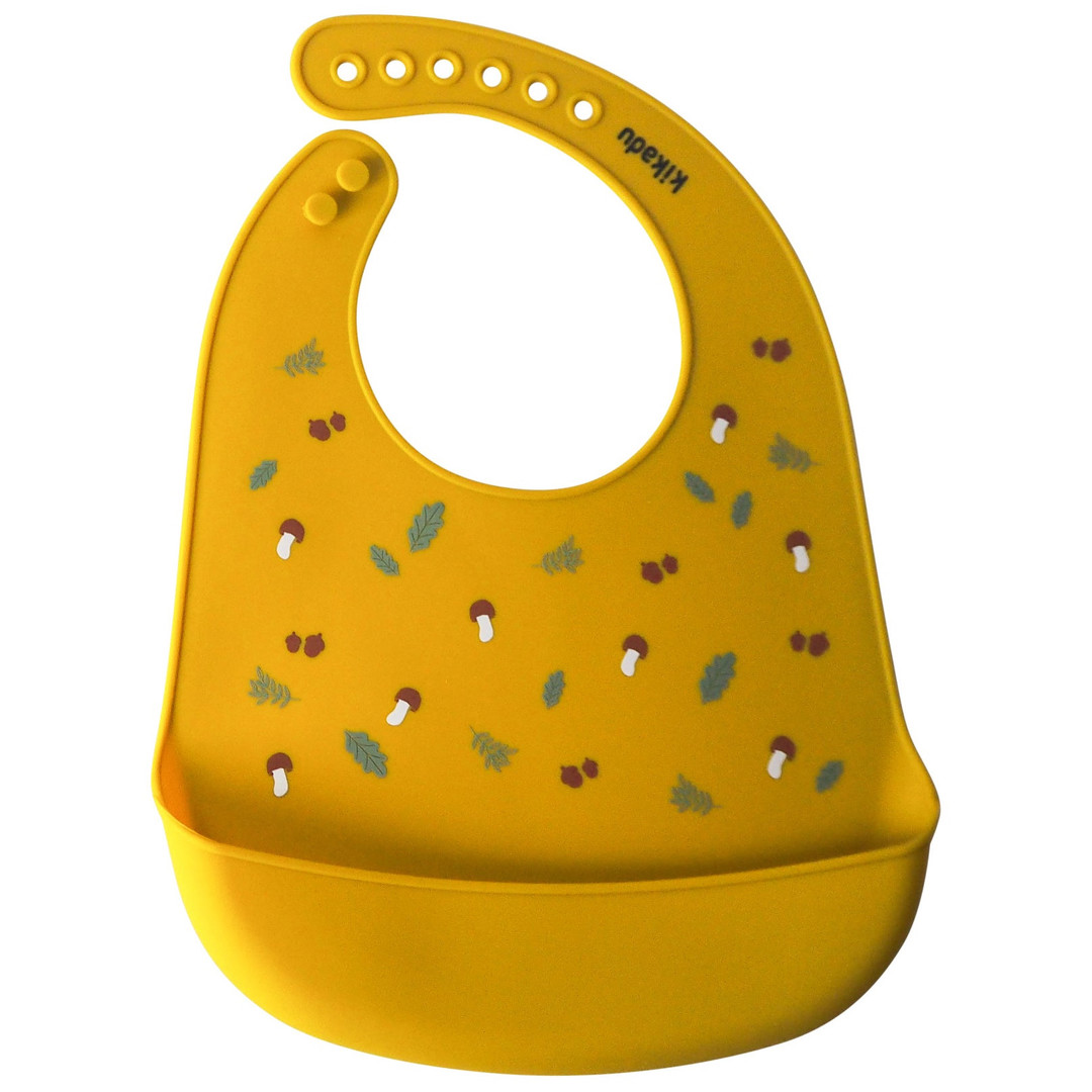 Silikon Lätzchen Hase Mustard 1