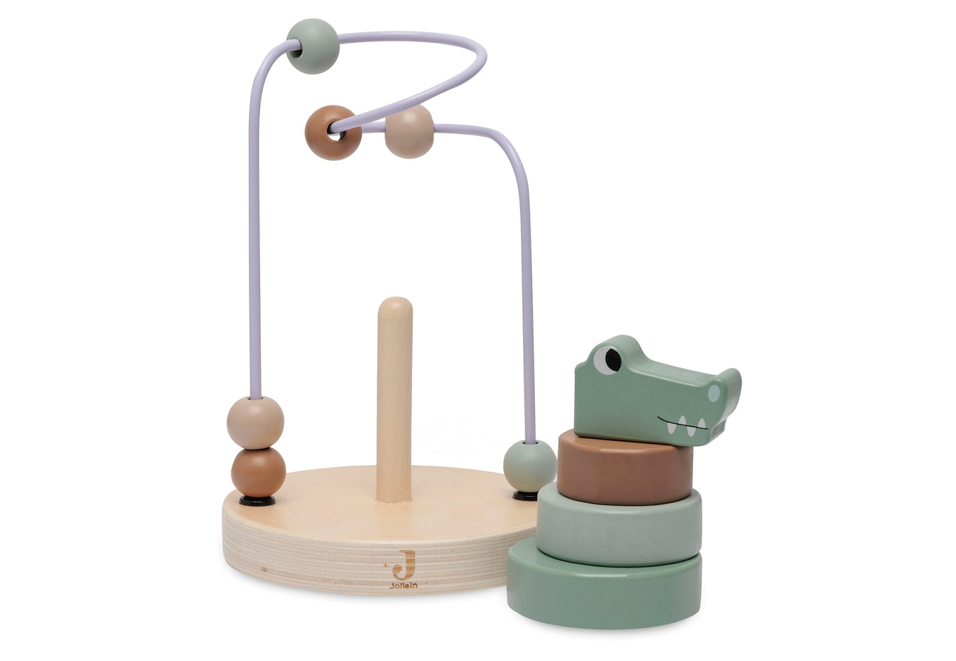 Aktivitätsspirale Aus Holz Krokodil 4