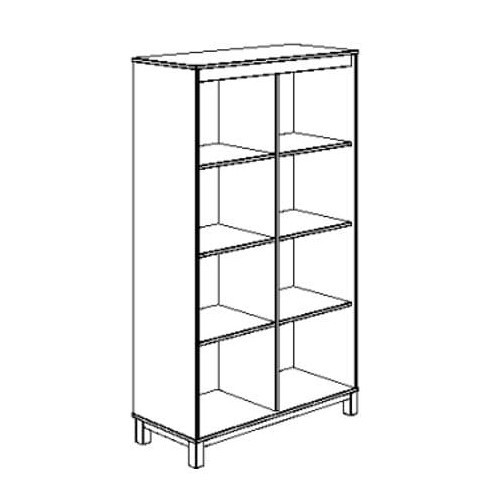 Regal Olli offen Weiss 3