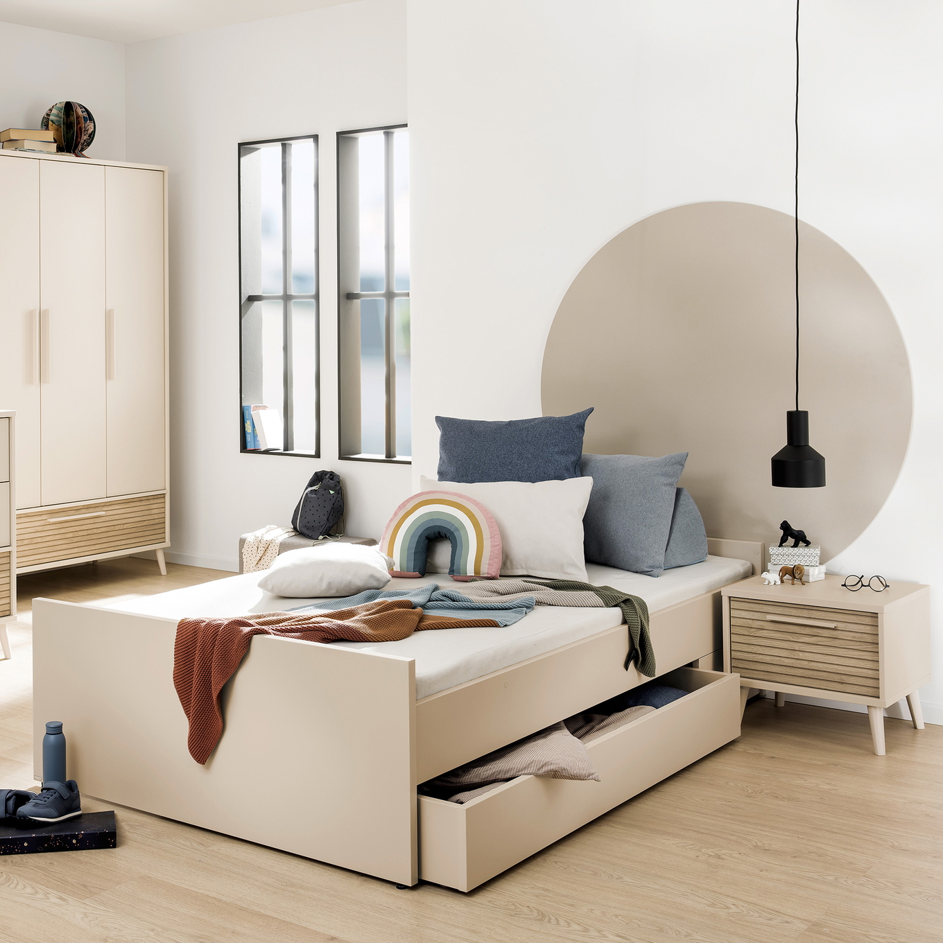 Bettschublade 3/4 Little Flo Beige 2