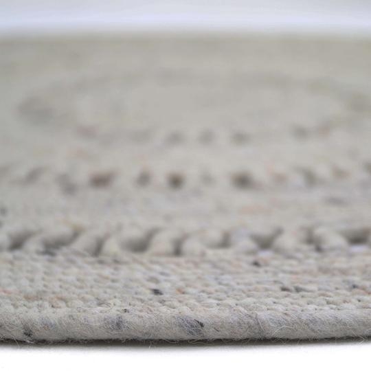 Teppich Bibek Grau, 110 x 110 cm 4