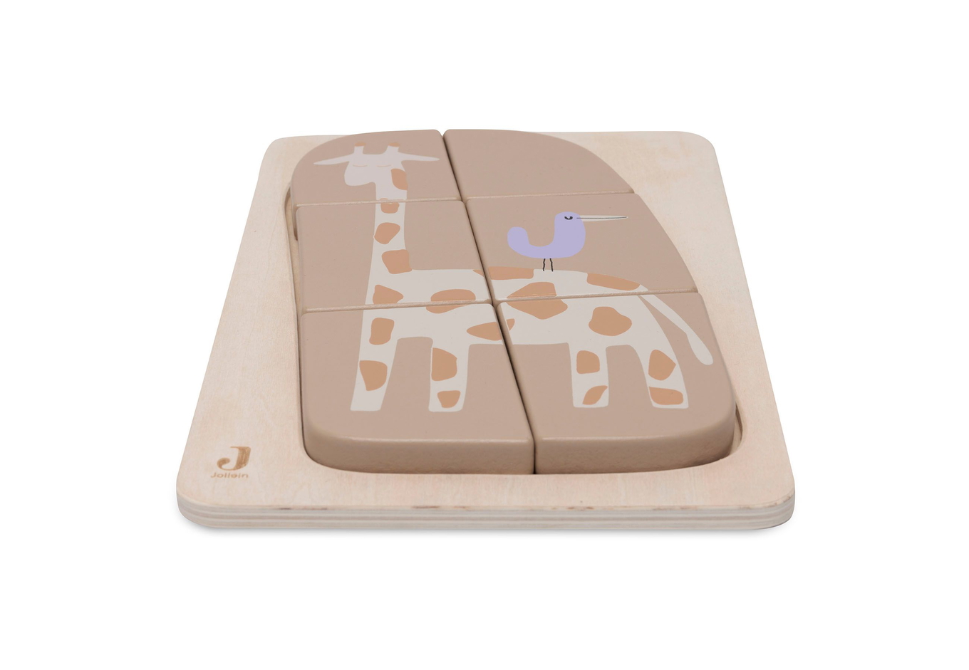 Puzzle aus Holz Giraffe 4