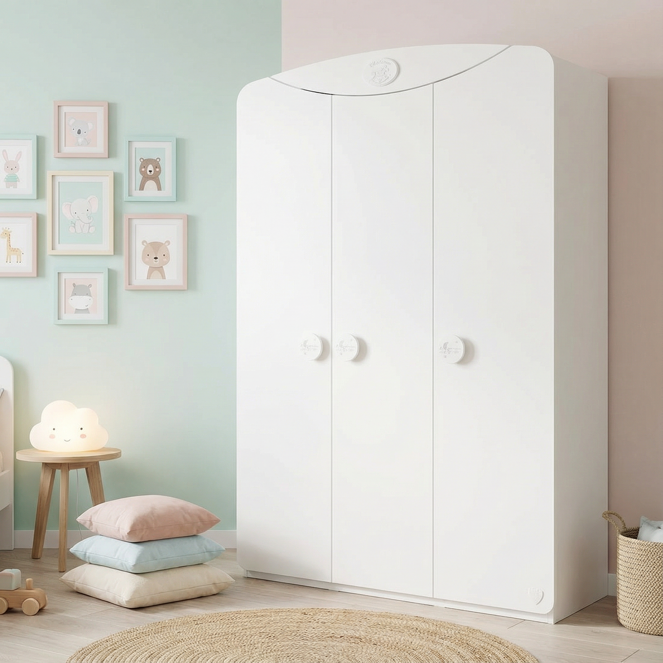 Kleiderschrank Baby Cotton 3-türig #2