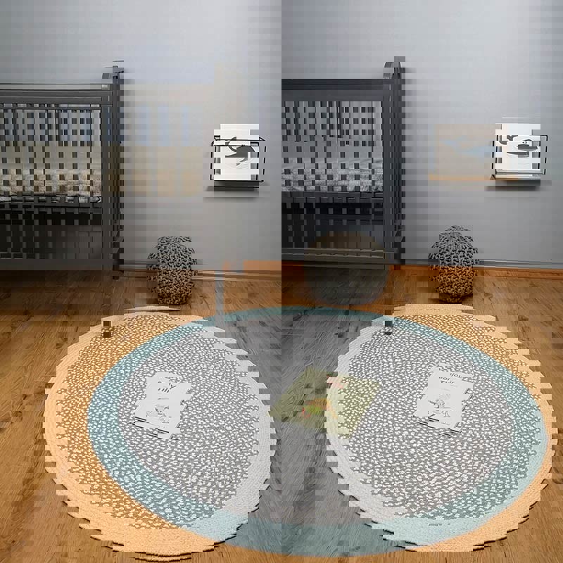 Teppich Brenda Blau 3