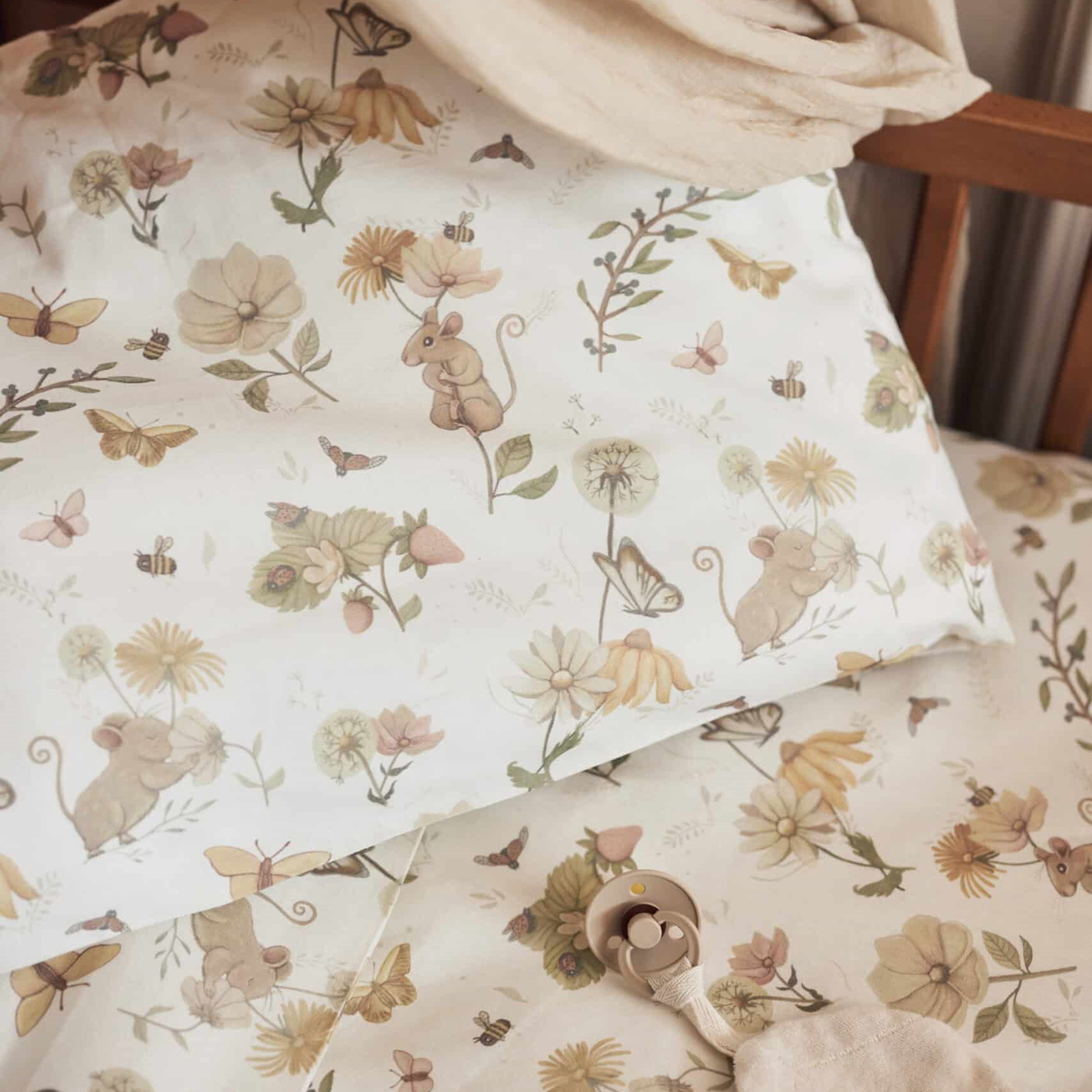 Baby Bettwäsche Dreamy Mouse 2