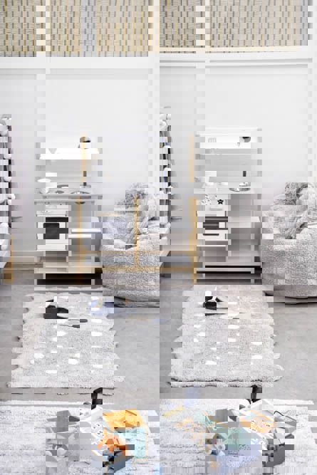 Teppich Biscuit Mini Grau 3