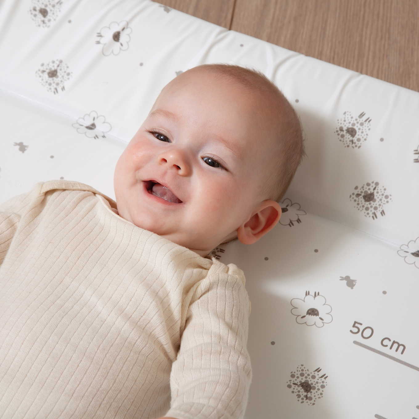 Wickelkissen 72x77cm Tiny Sheep 4