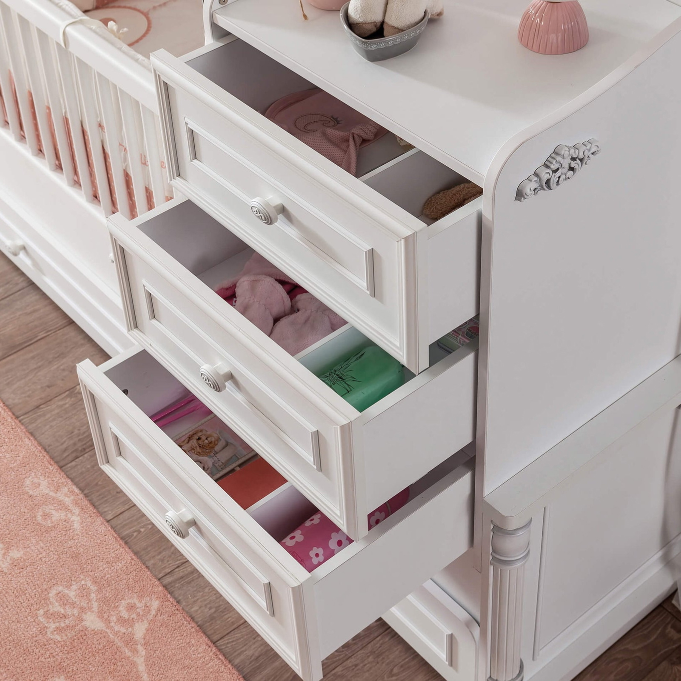 Babyzimmer Romantic Baby Set 4