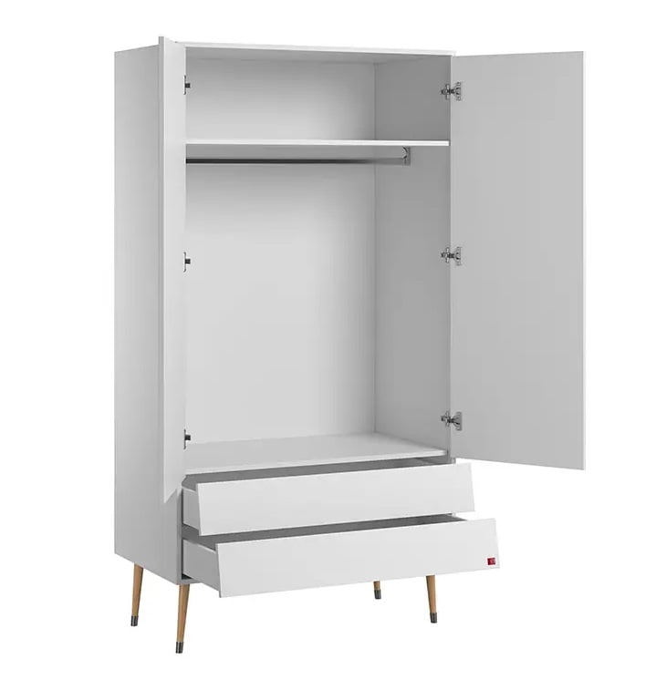 Kleiderschrank Bosque Weiss 3