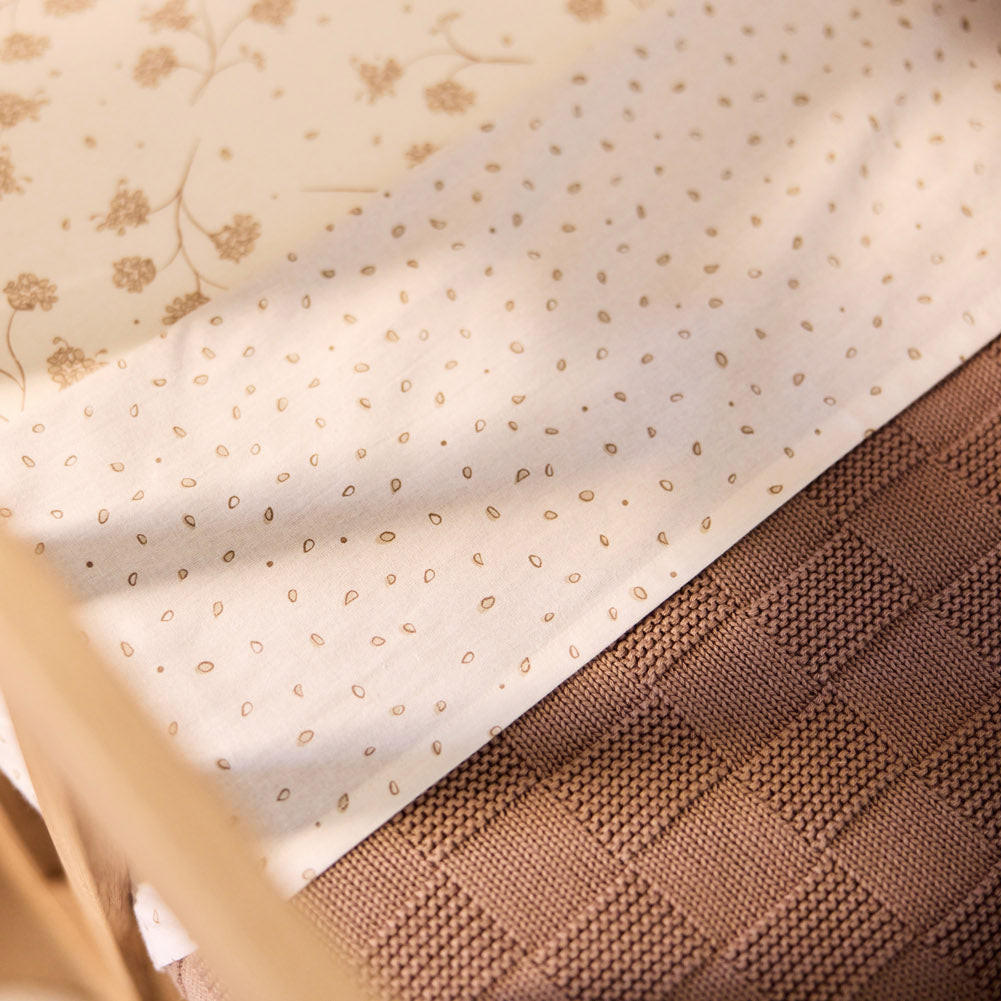 Decke Box Knit Milky Coffee #2