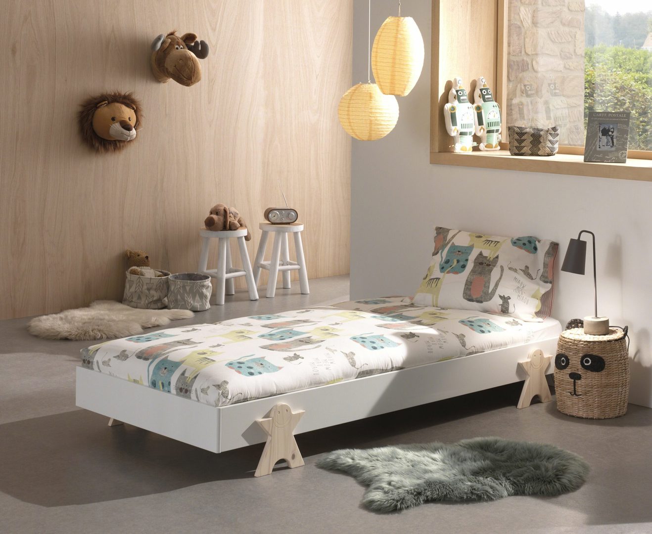 Bett Modulo Weiss, Smiley #2