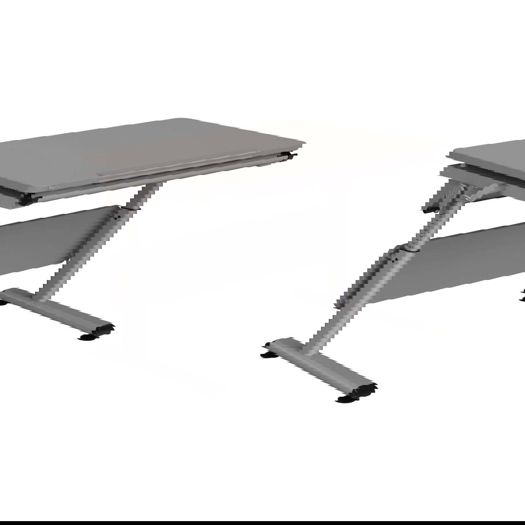 Schreibtisch Diego 105 Silber Grau