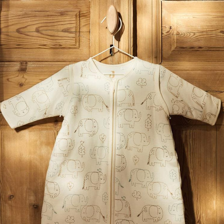 Schlafsack mit abnehmbaren Ärmeln Elephant Tales 90 cm #2