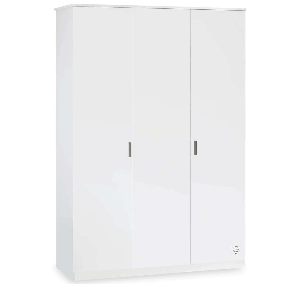 Kleiderschrank White Line 3-türig