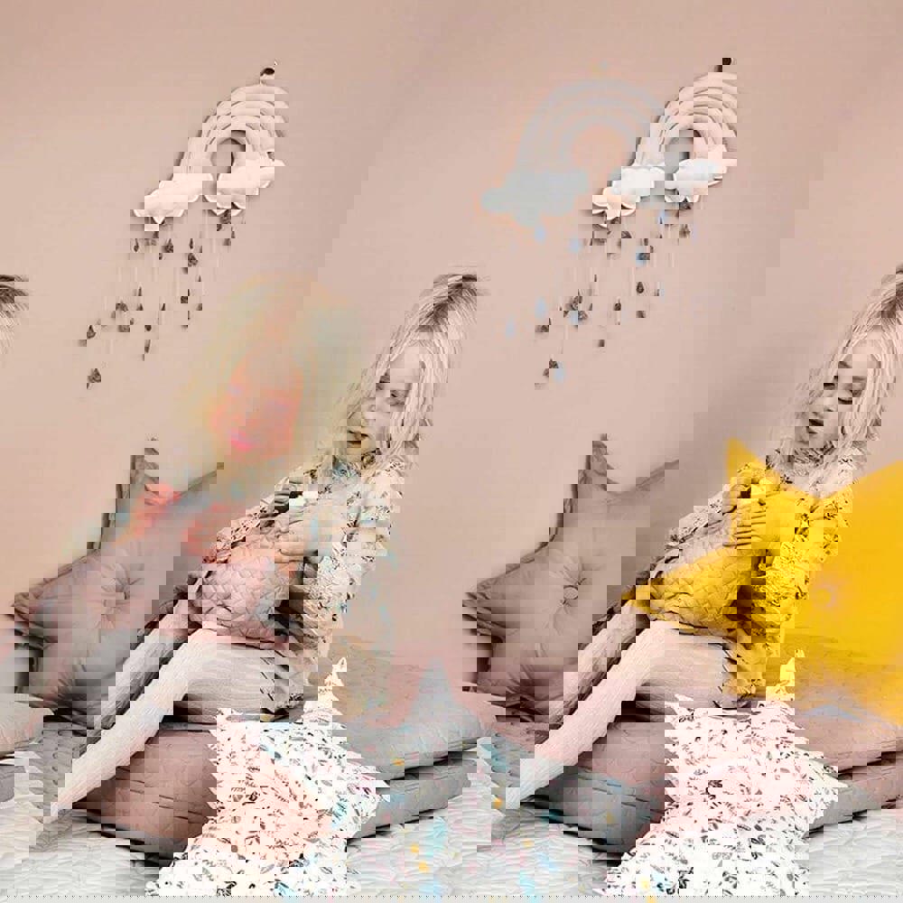 Babymobile Regenbogen Blossom Pink 4