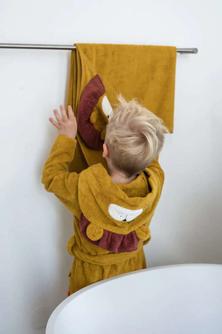 Badetuch mit Kapuze Löwe 4