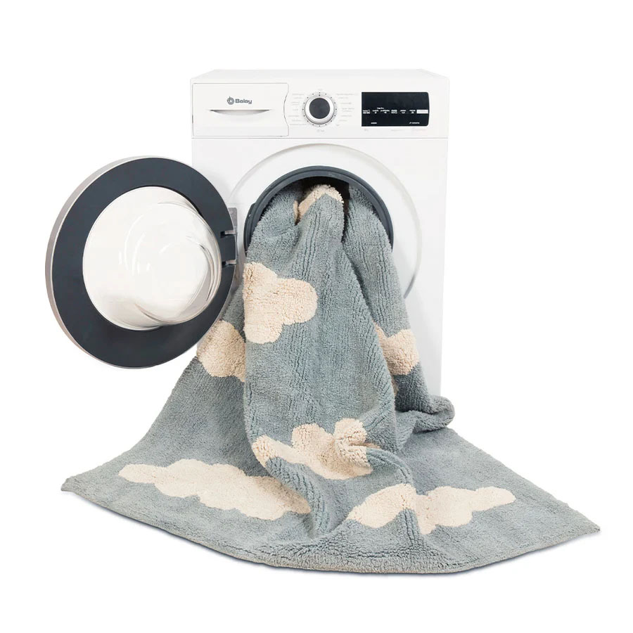 Teppich Clouds Blau 3