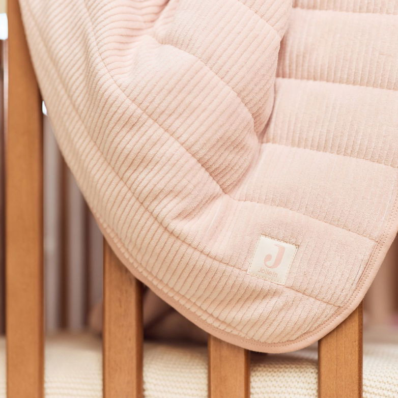 Decke Velvet Rib Wild Rose #2