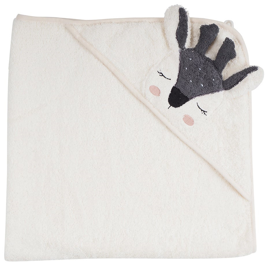 Badetuch mit Kapuze Rehkitz 1