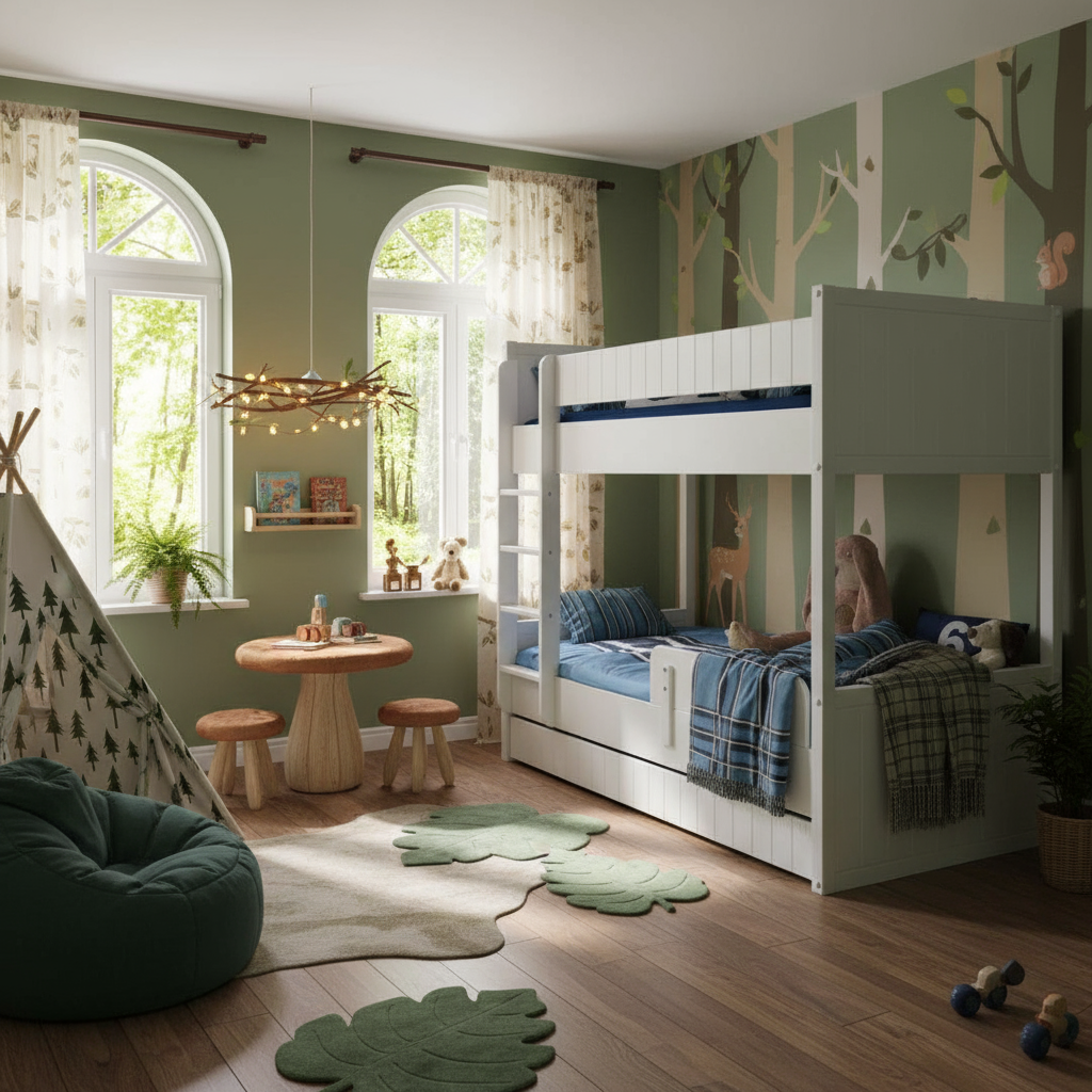 Etagenbett Robin in Ausziehkasten 2