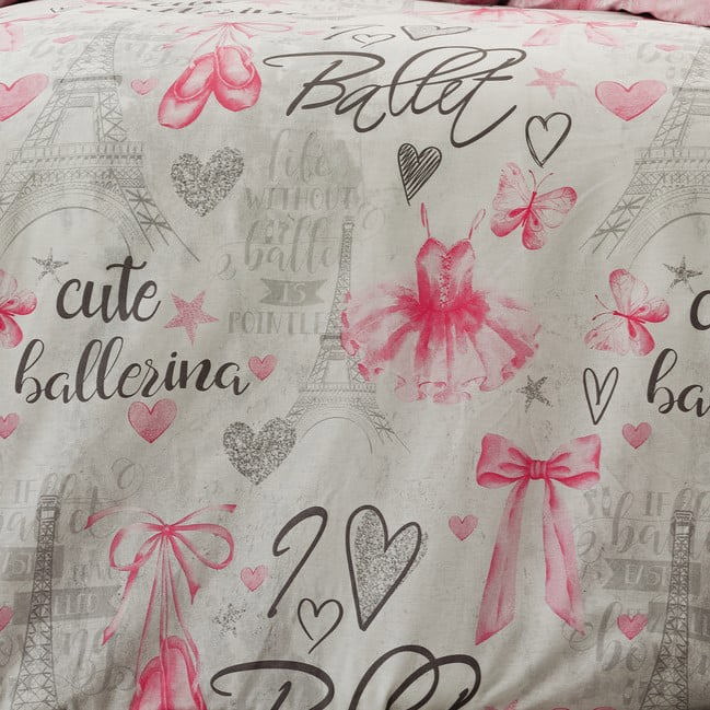 Textil Set Love Ballet inkl. Duvet und Kissen 3