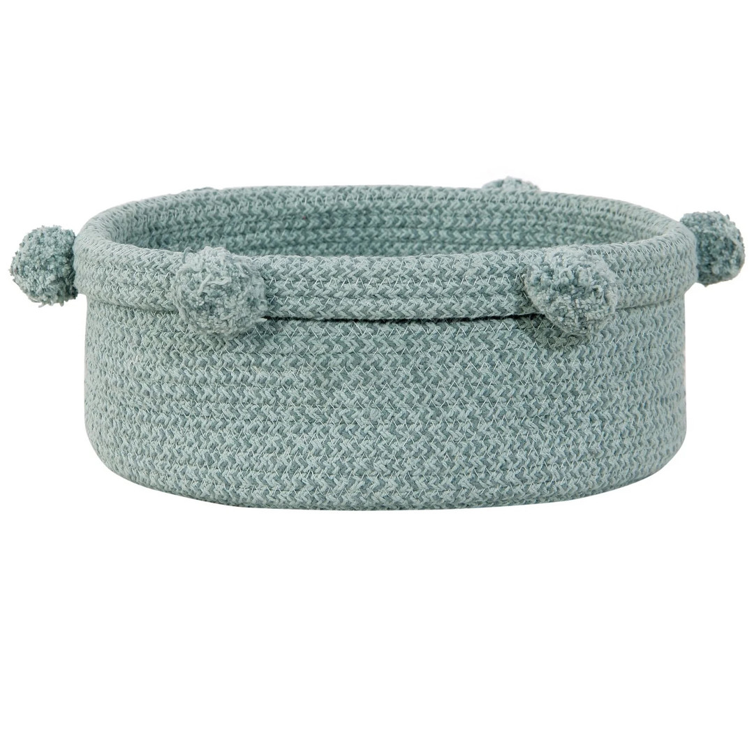 Korb Tray Vintage Blau 1