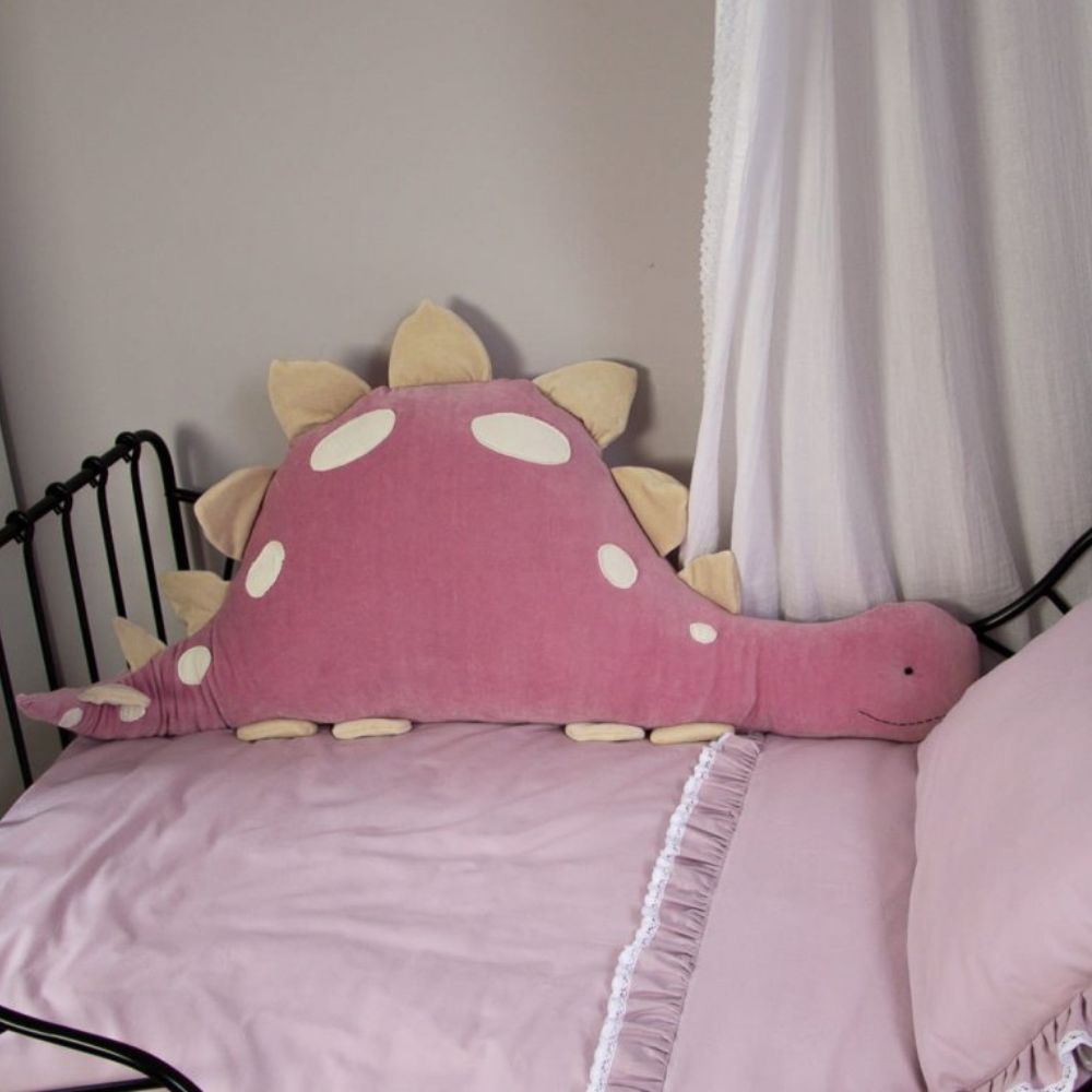 Bettschlange Dino Pink #2