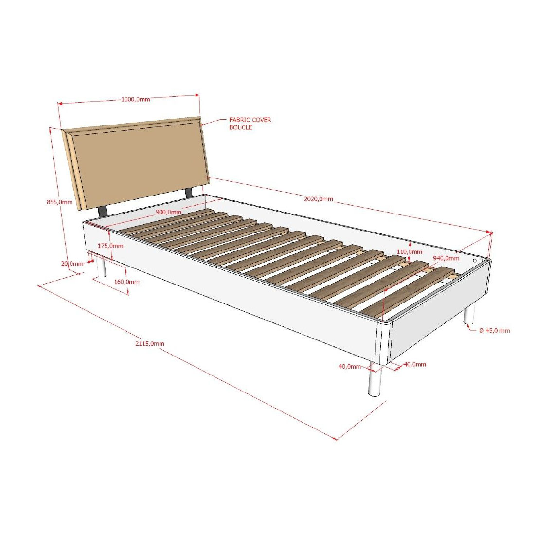 Kinderzimmer Forrest Eiche 4-teilig Set 15