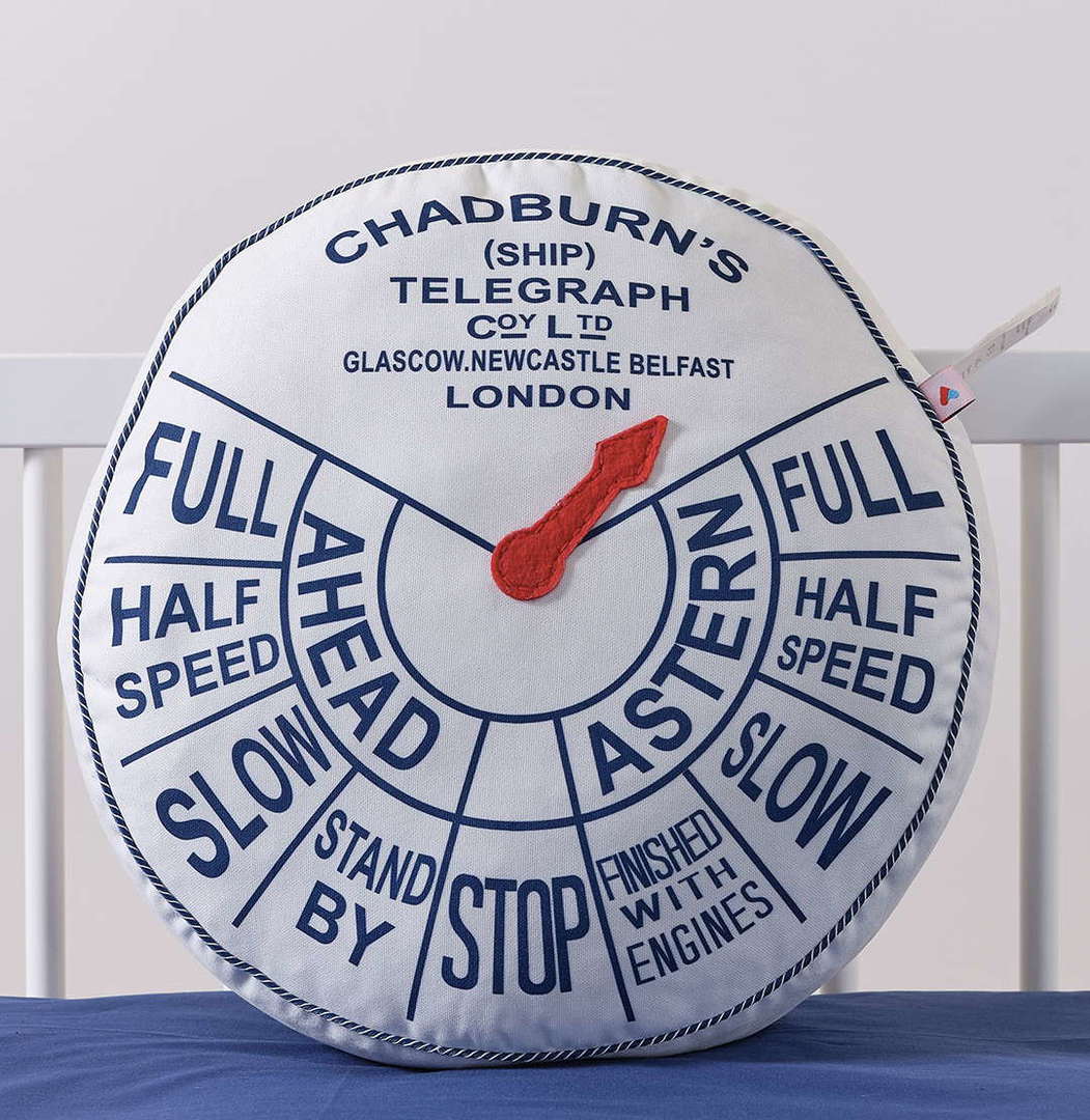 Dekokissen Sailor Ship Clock 2