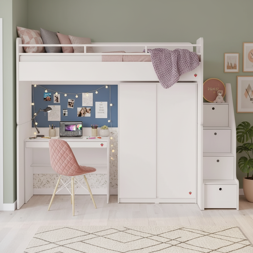 Treppe Studio für Etagenbett 7