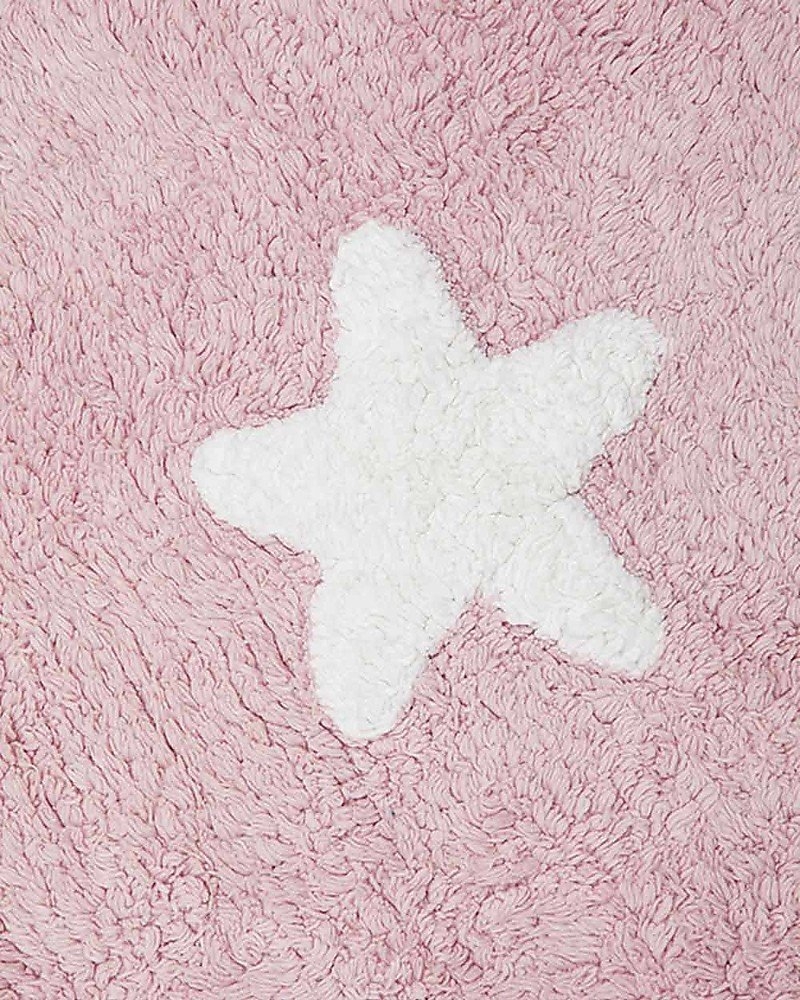 Teppich Stars Pink 3