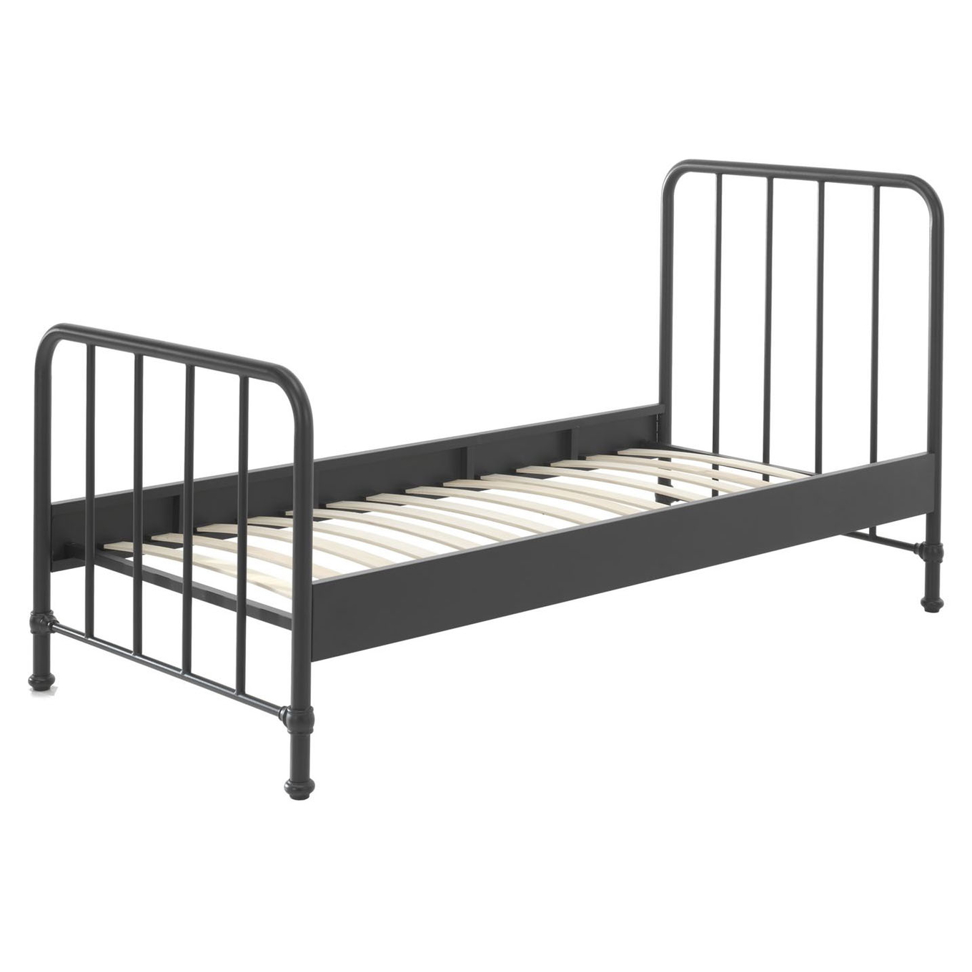 Metallbett Bronxx Schwarz 1