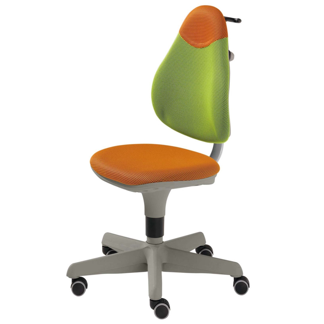 Bürostuhl Pepe  Orange/Grün 1