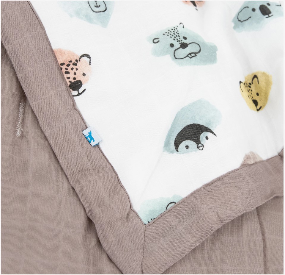 Decke Watercolor Critters 3