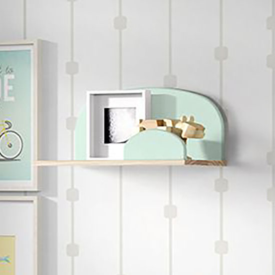 Wandregal Kiddy Mintgrün 2