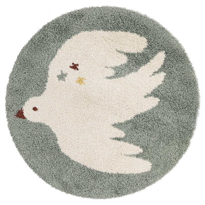 Teppich Bohemian Bird Aqua 1