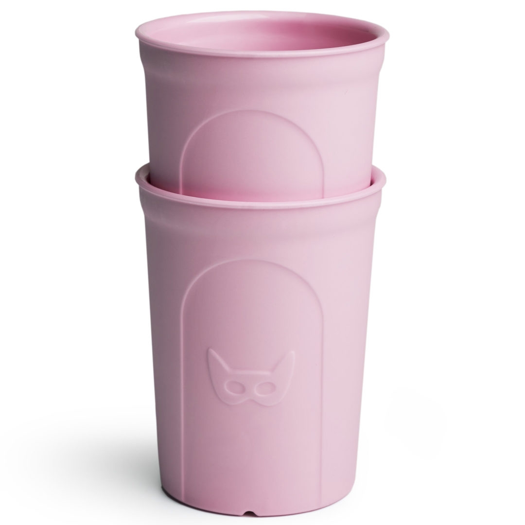 Tassen Hero Eco Glass Pink 1