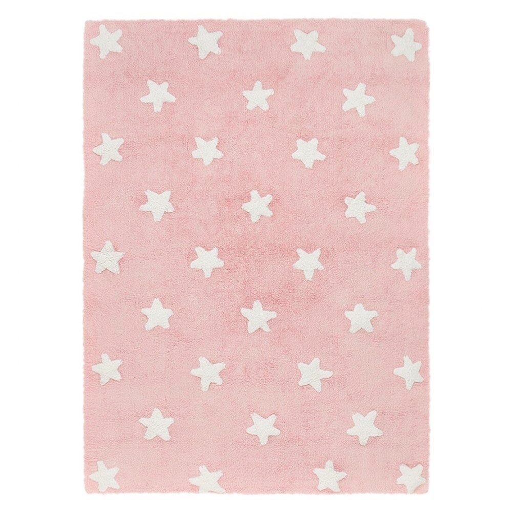 Teppich Stars Pink 1