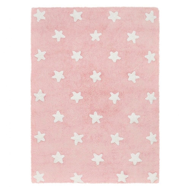 Teppich Stars Pink